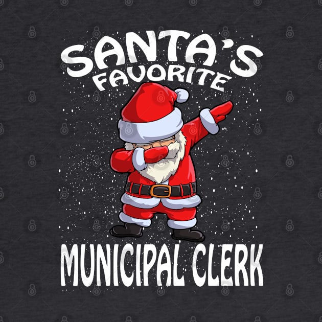 Santas Favorite Municipal Clerk Christmas by intelus